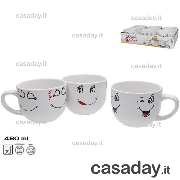 TAZZA COLAZIONE 480 ml. 